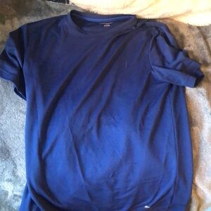 Athletic Light Silky Blue Sports T-Shirt, Medium Men’s, Sportswear